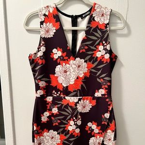 Floral Romper (Skort bottom)